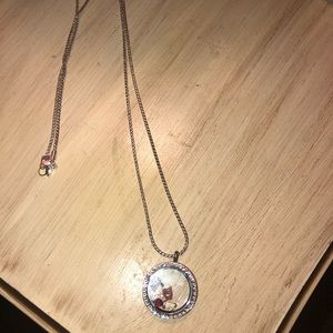 Origami Owl charm necklace